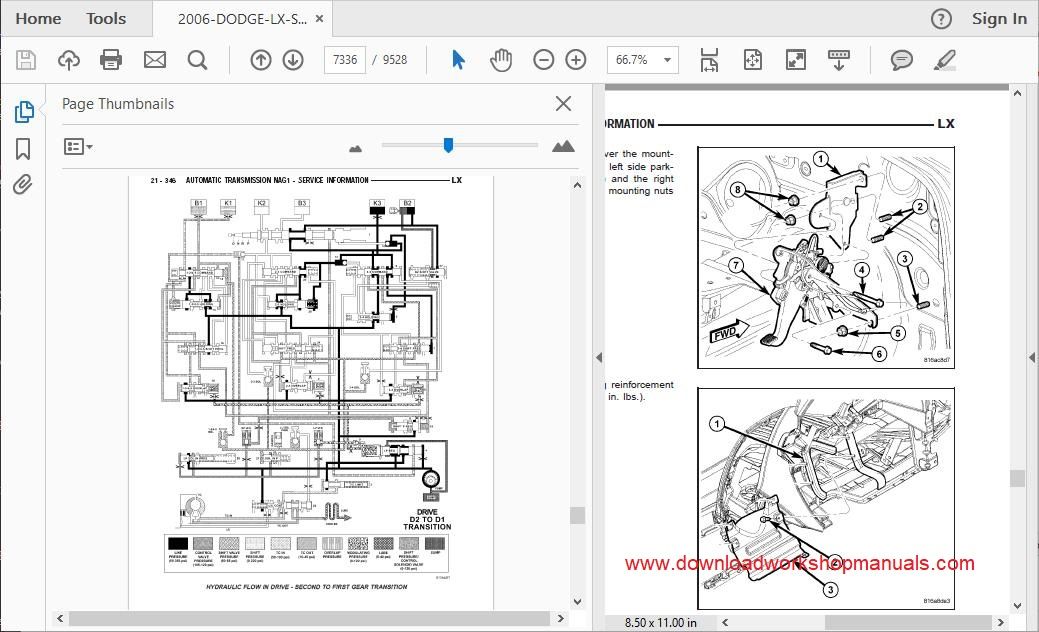 Dodge Magnum Workshop Manual and Wiring Diagrams